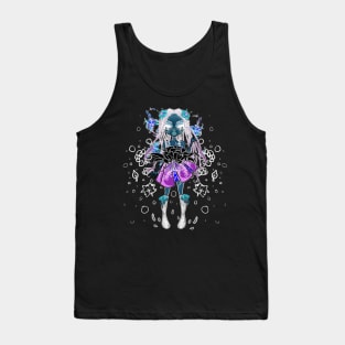 Dark Flower Tank Top